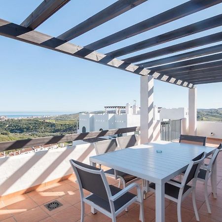 2186-Luxury Sea View Penthouse In Casares Costa Exterior foto