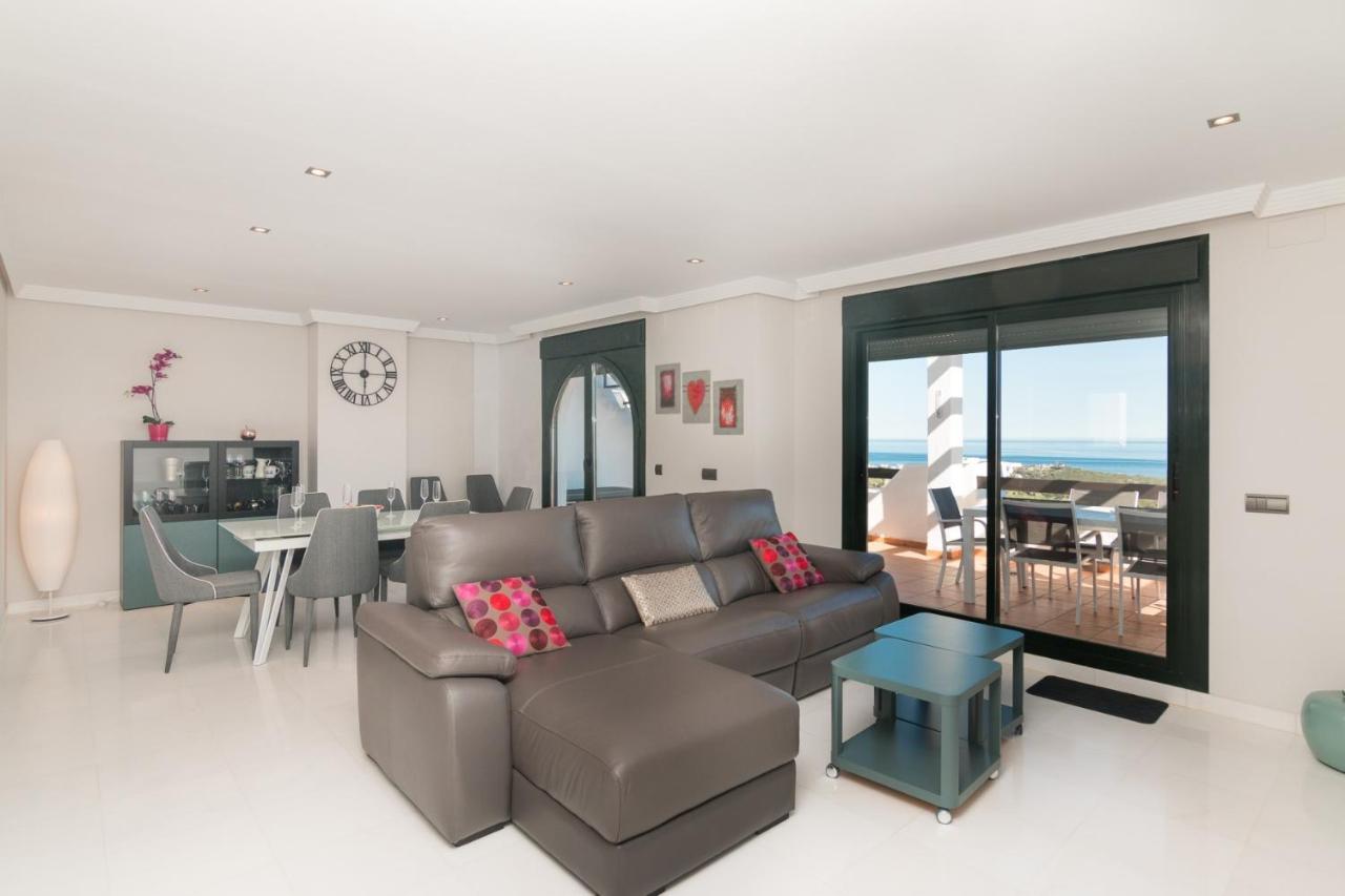 2186-Luxury Sea View Penthouse In Casares Costa Exterior foto